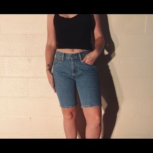 Vintage Levi 505 High-Waisted Shorts